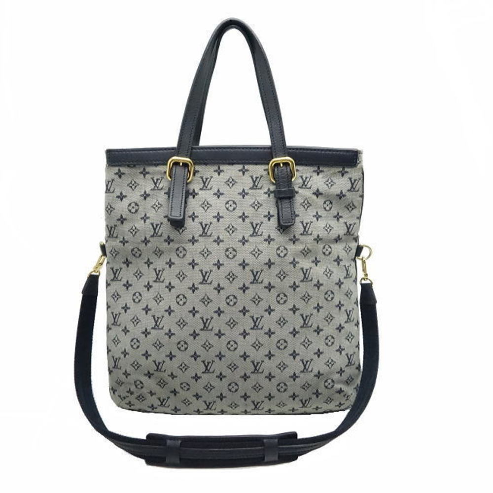 Louis Vuitton Monogram Blue Mini Francoise 2WAY Bag